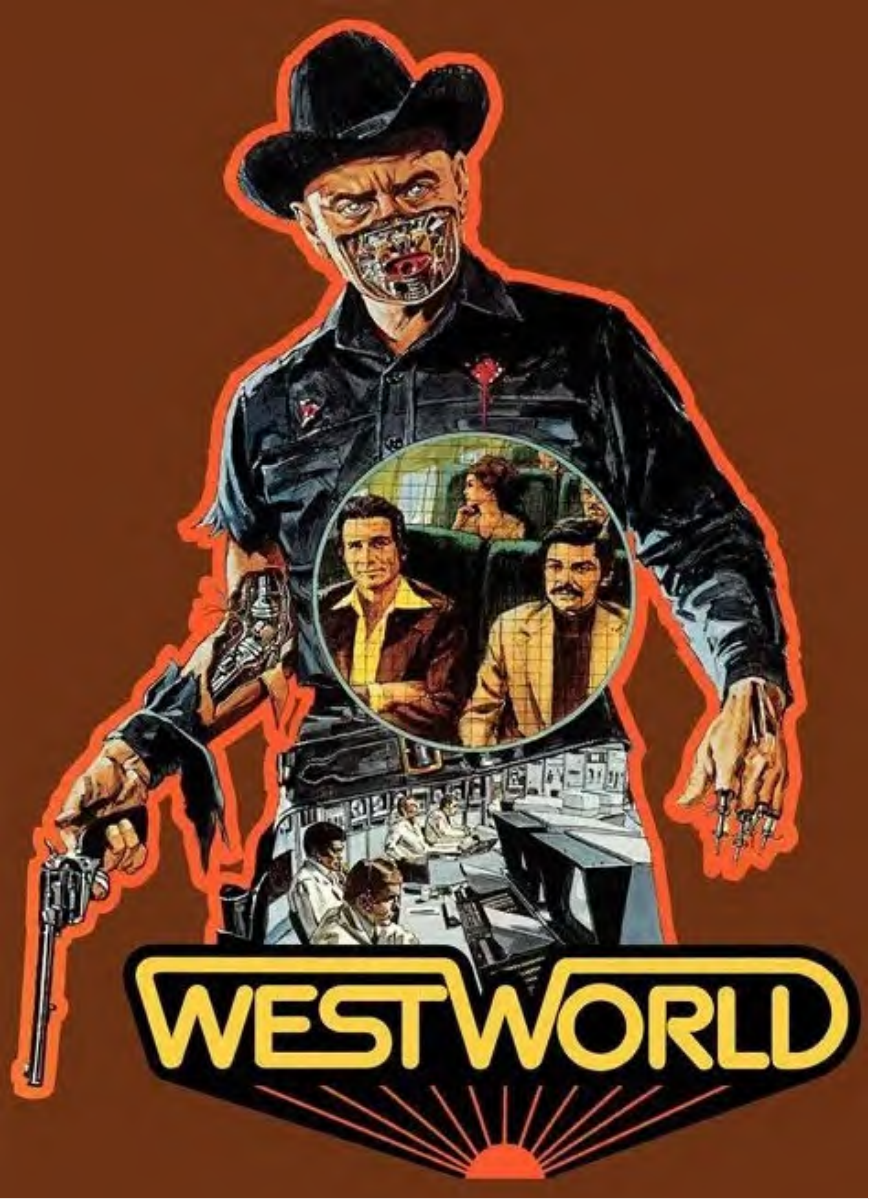 《西部世界》（1973）中的机器人形象